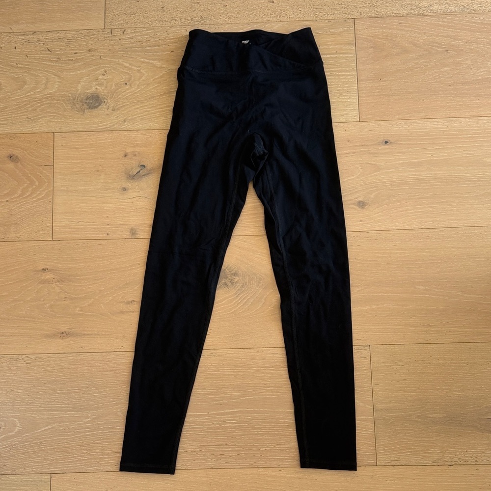 Monday Swimwear Black High-Rise Leggings
